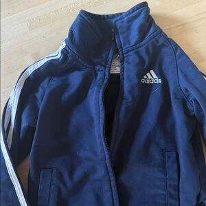 Adidas Kids Dark Blue Track Jacket 24m
